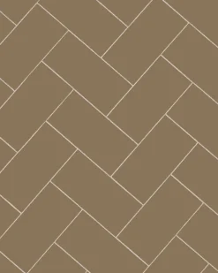Klinker - Rektangel 10 x 20 cm kaffebrun