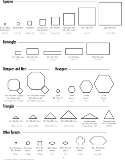 Klinker - Rektangel 10 x 20 cm svart