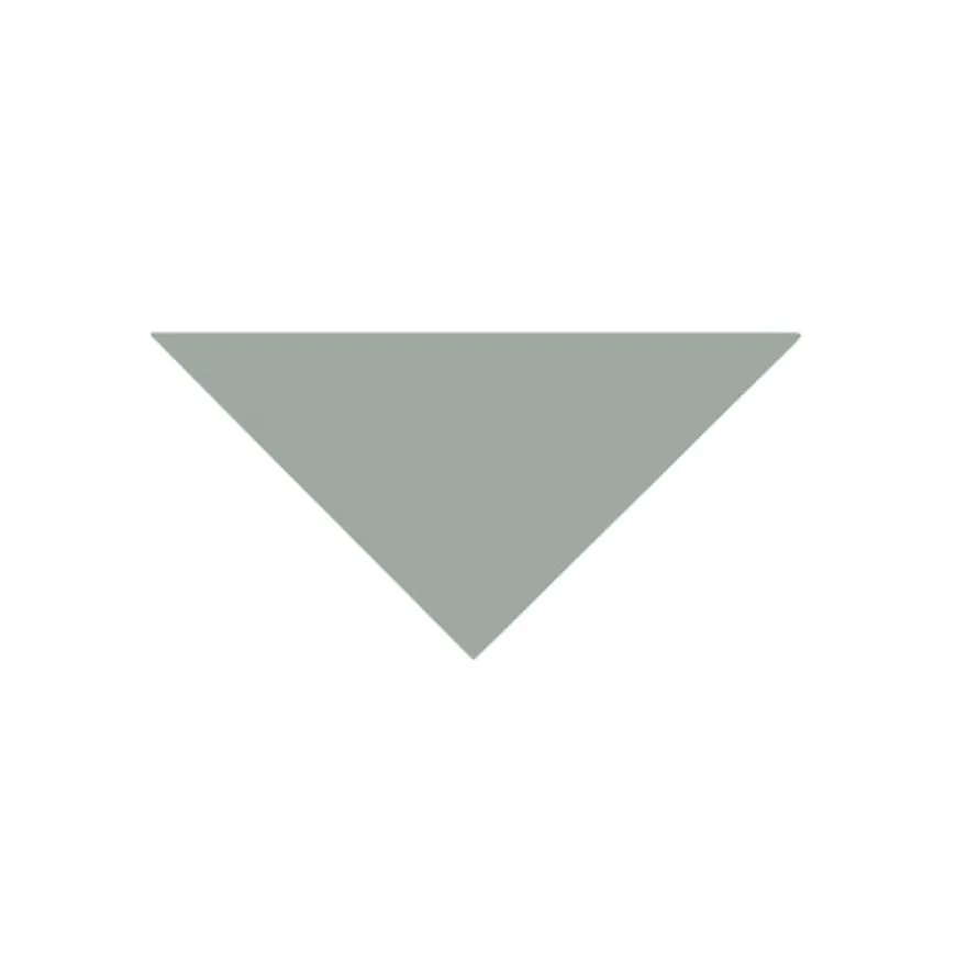 Klinker - Triangel 7/7/10 cm ljusgrön