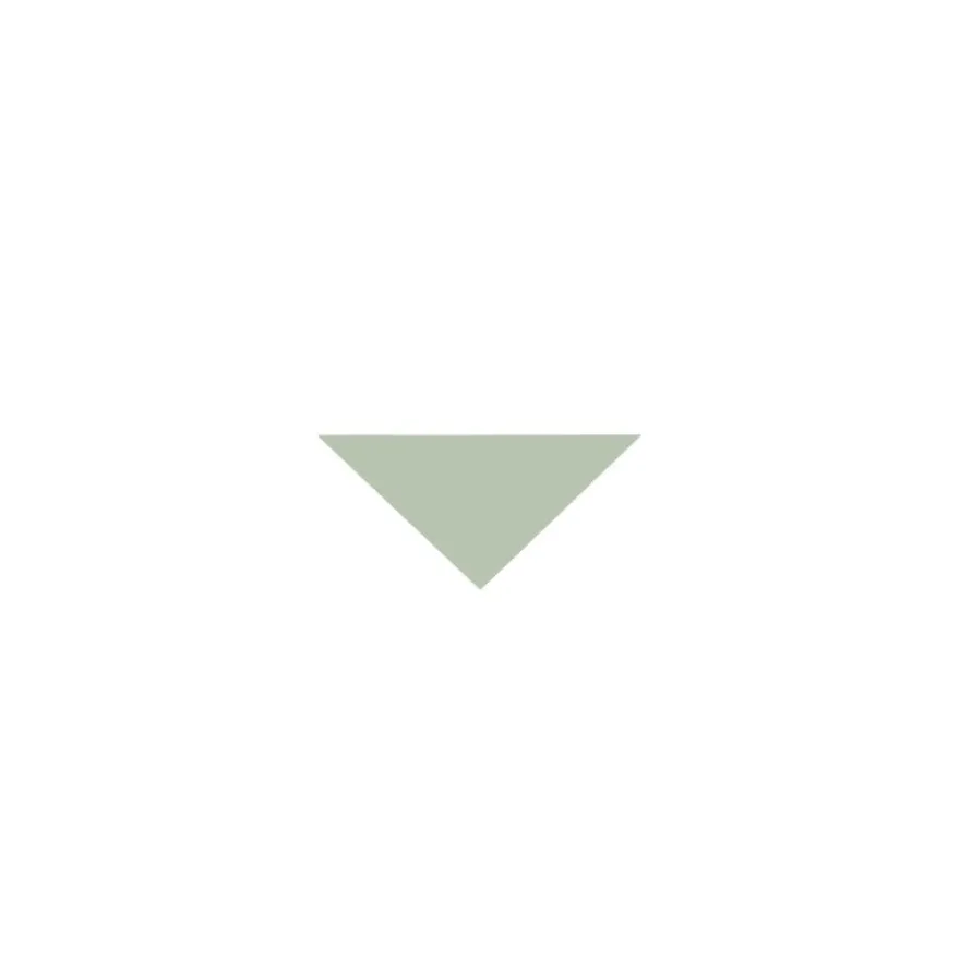 Klinker - Triangel 3,5/3,5/5 cm pistasch