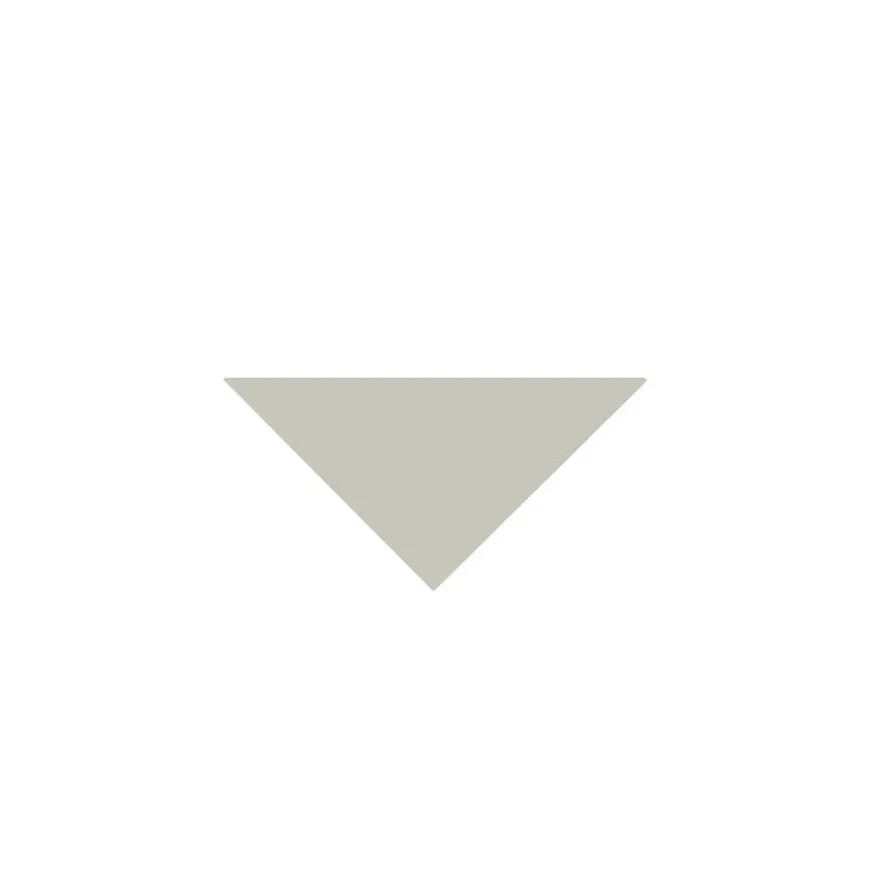 Klinker - Triangel 5/5/7 cm pärlgrå