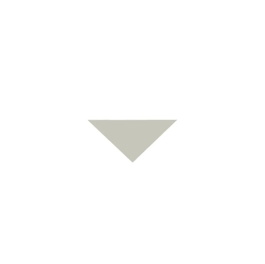 Klinker - Triangel 3,5/3,5/5 cm pärlgrå