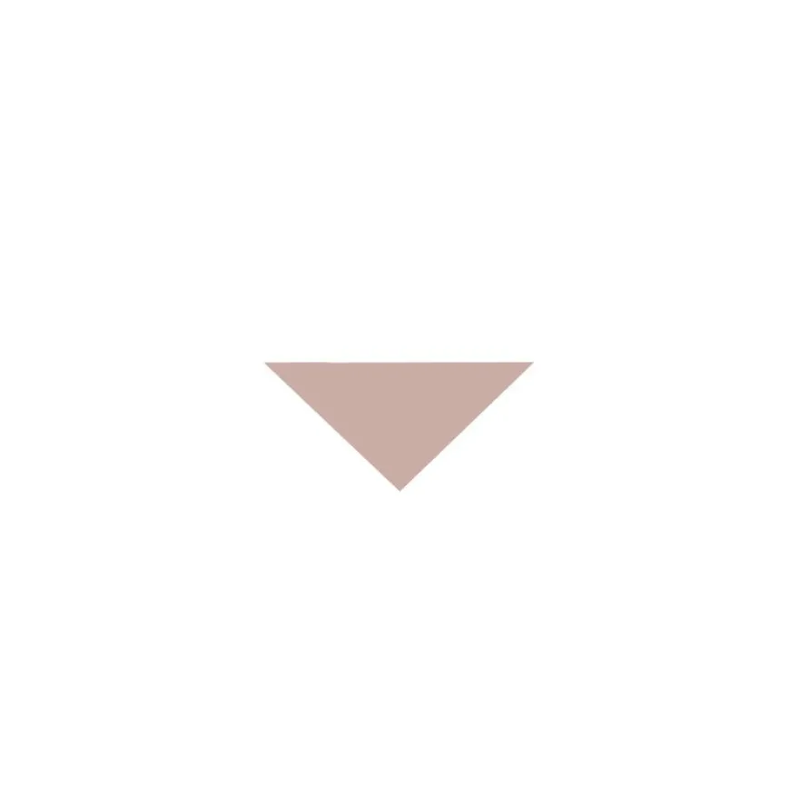 Klinker - Triangel 3,5/3,5/5 cm rosa