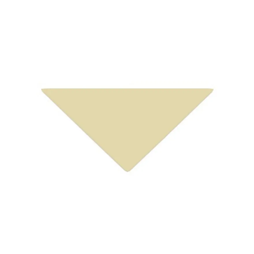 Klinker - Triangel 7/7/10 cm vaniljgul