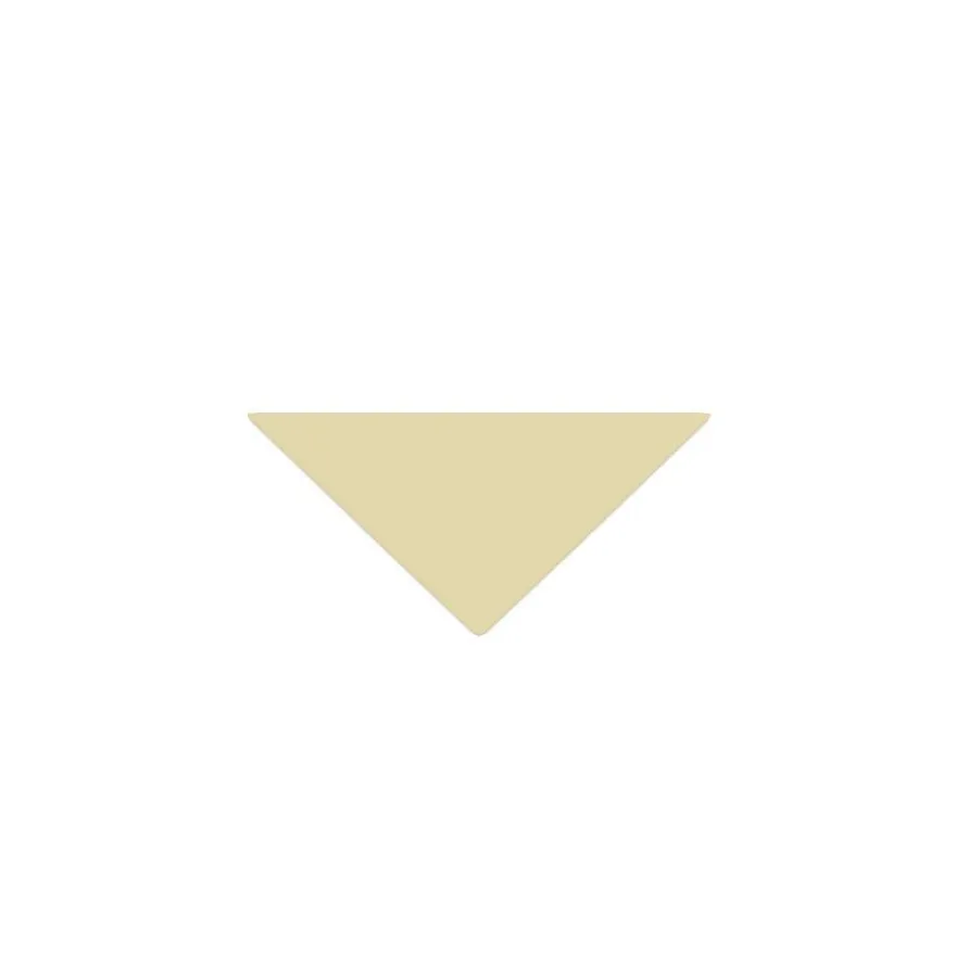 Klinker - Triangel 5/5/7 cm vaniljgul