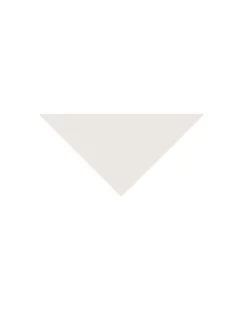 Klinker - Triangel 10/10/14 cm vit