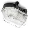 Källarlampa - Svart bakelit 100W, IP54