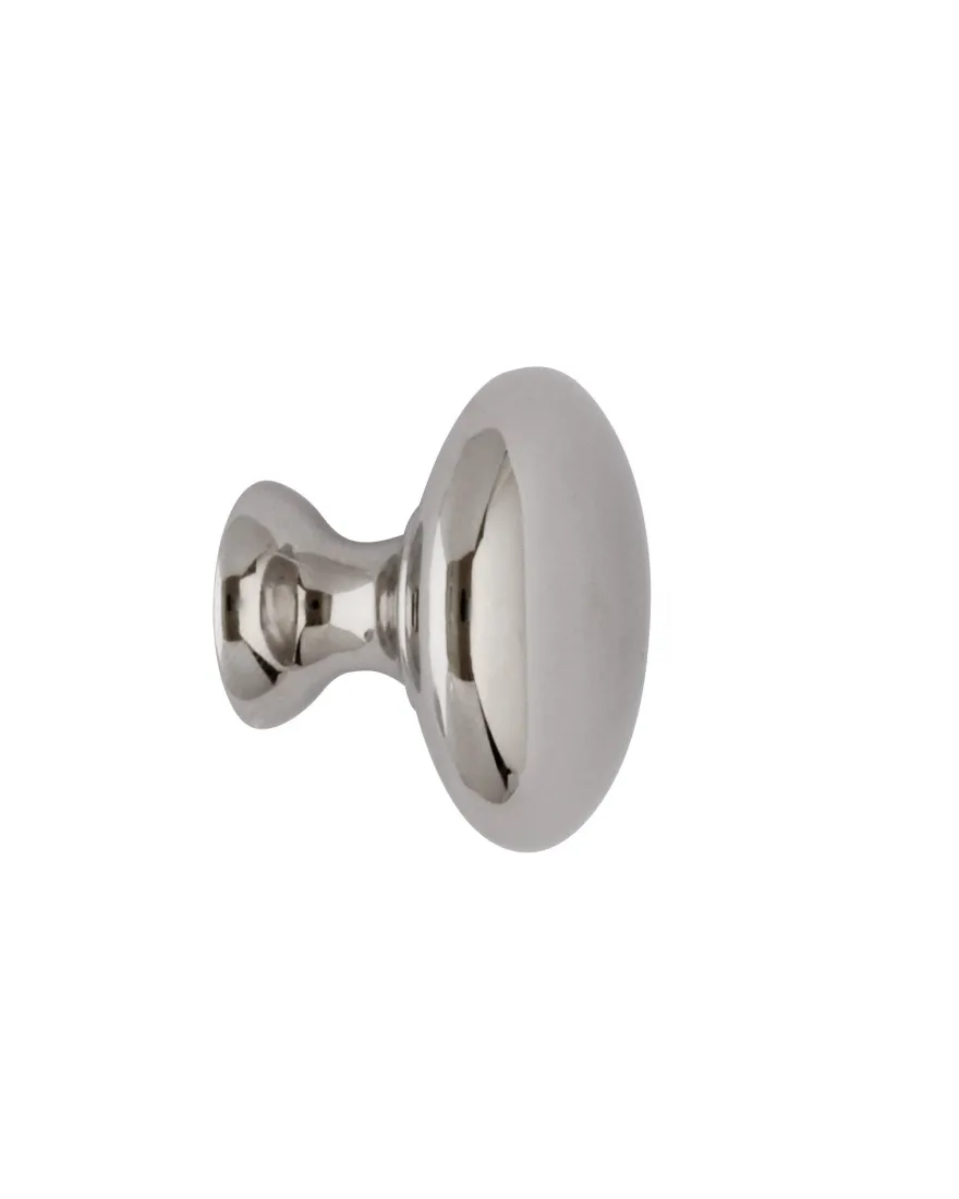 Knopp - Ålsten nickel rund 30 mm