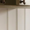 Knopp - Oval tenn 40 mm