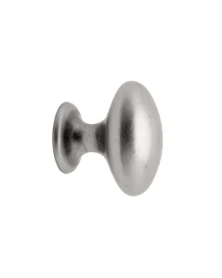 Knopp - Oval tenn 40 mm
