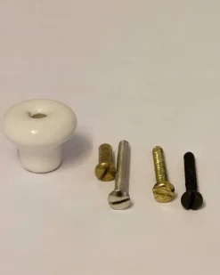 Knopp - Porslinsknopp liten 25x20 mm