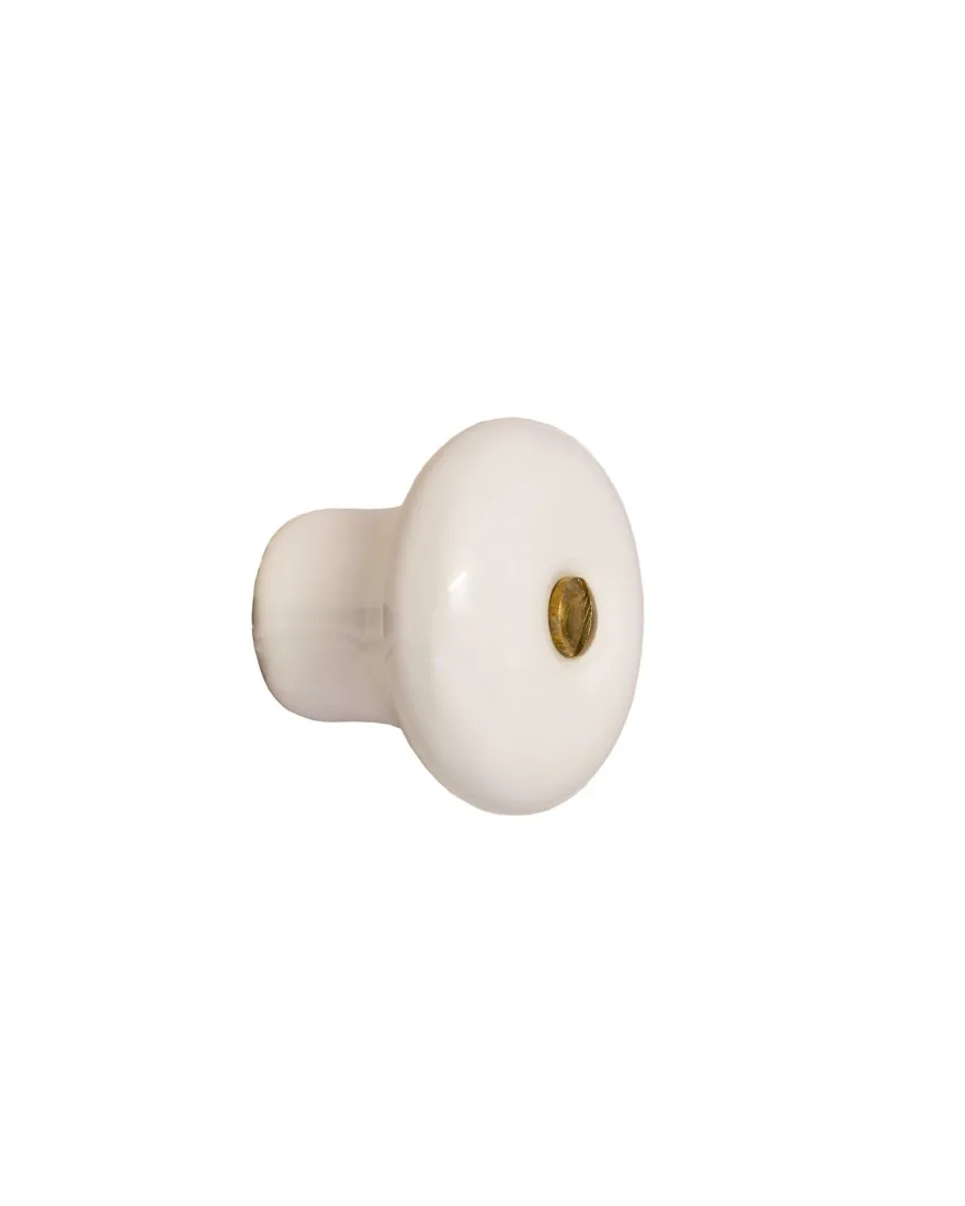 Knopp - Porslinsknopp 36x28 mm