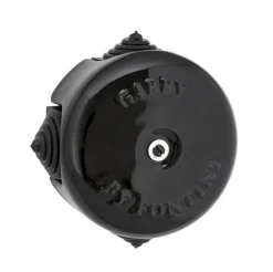 Kopplingsdosa - Svart porslin 72 mm