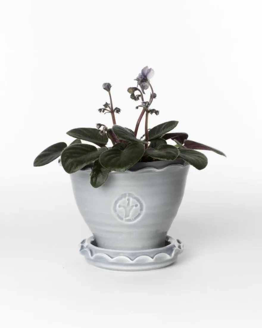 Kruka Sturehof - Adelcrantz, 11 cm grå