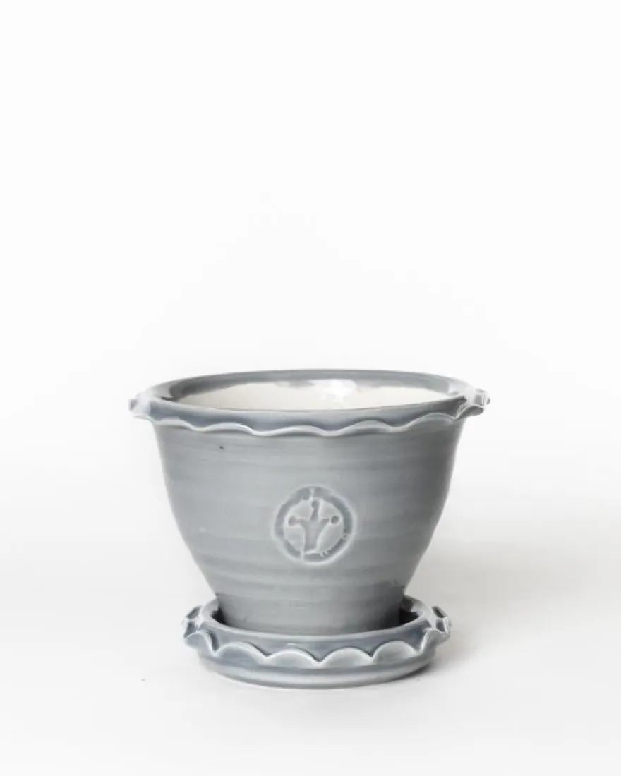 Kruka Sturehof - Adelcrantz, 11 cm grå