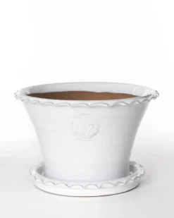 Kruka Sturehof - Liljencrantz, 20 cm vit