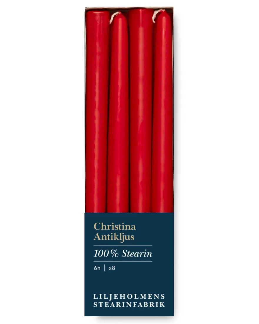 Liljeholmens Christinaljus - 8-pack röd