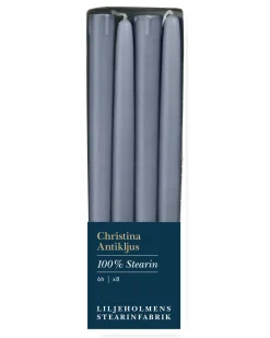 Liljeholmens Christinaljus - 8-pack ljusgrå