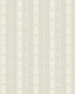 Lim & Handtryck Tapet - Edit torv/beige