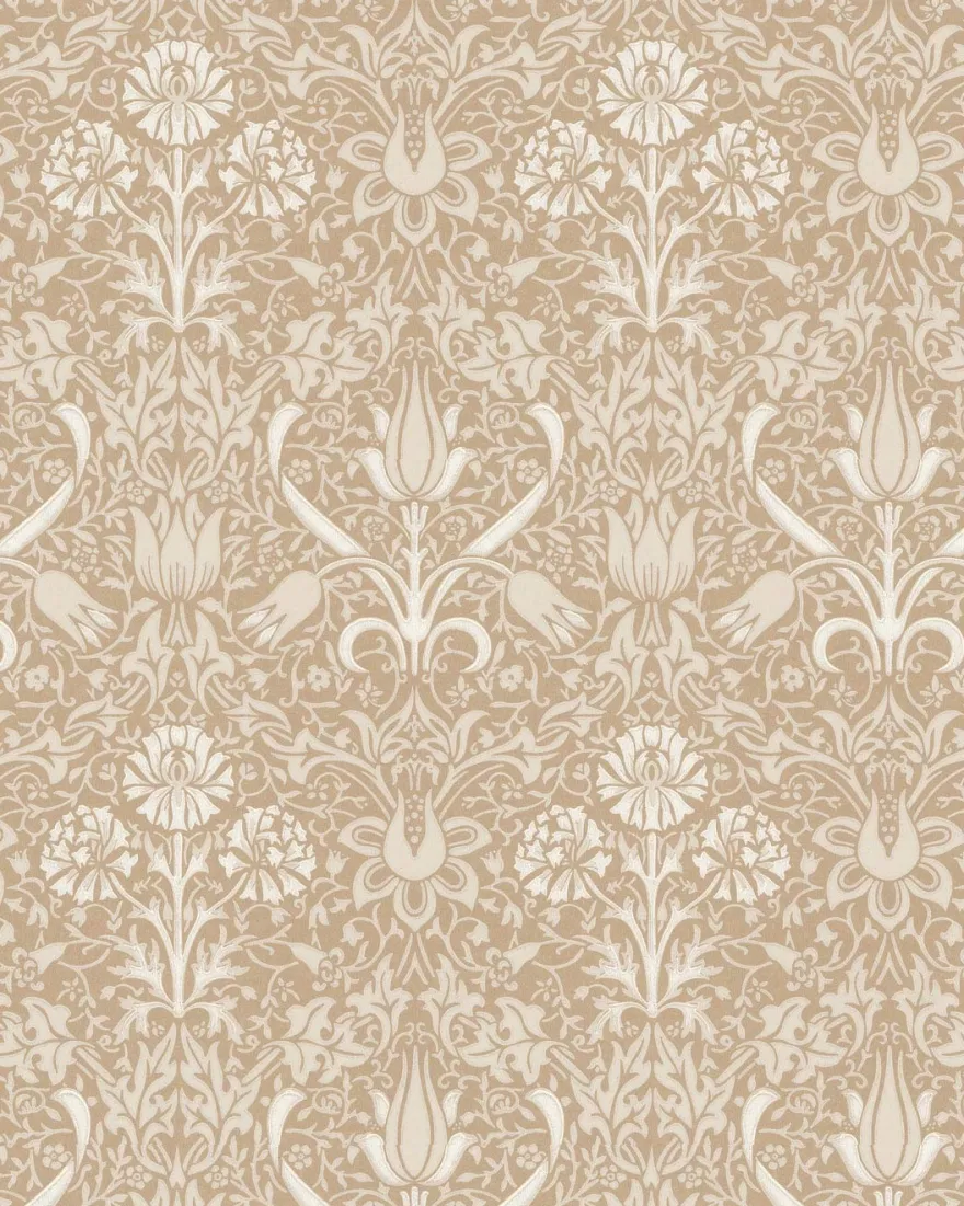 Lim & Handtryck Tapet - Florian torv/beige