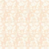 Lim & Handtryck Tapet - Solsidan rosa/vit
