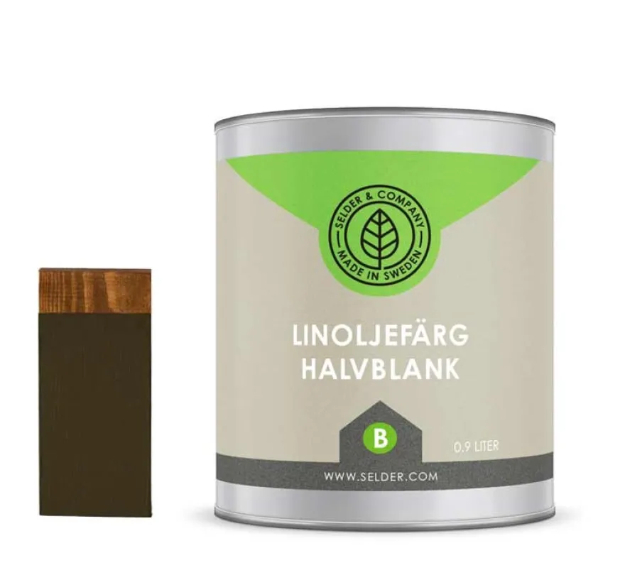 Linoljefärg Selder & Co - Bark
