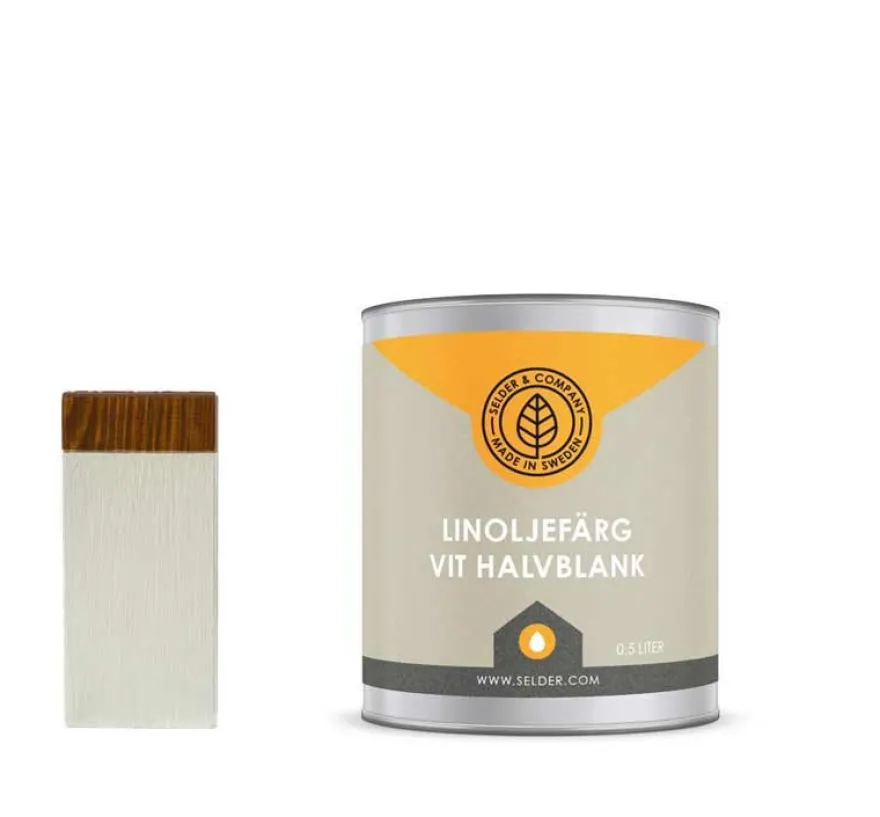 Linoljefärg Selder & Co - Kalk