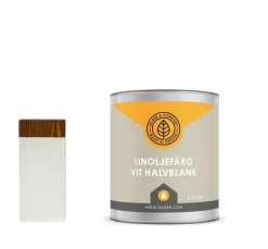 Linoljefärg Selder & Co - Silvergrå