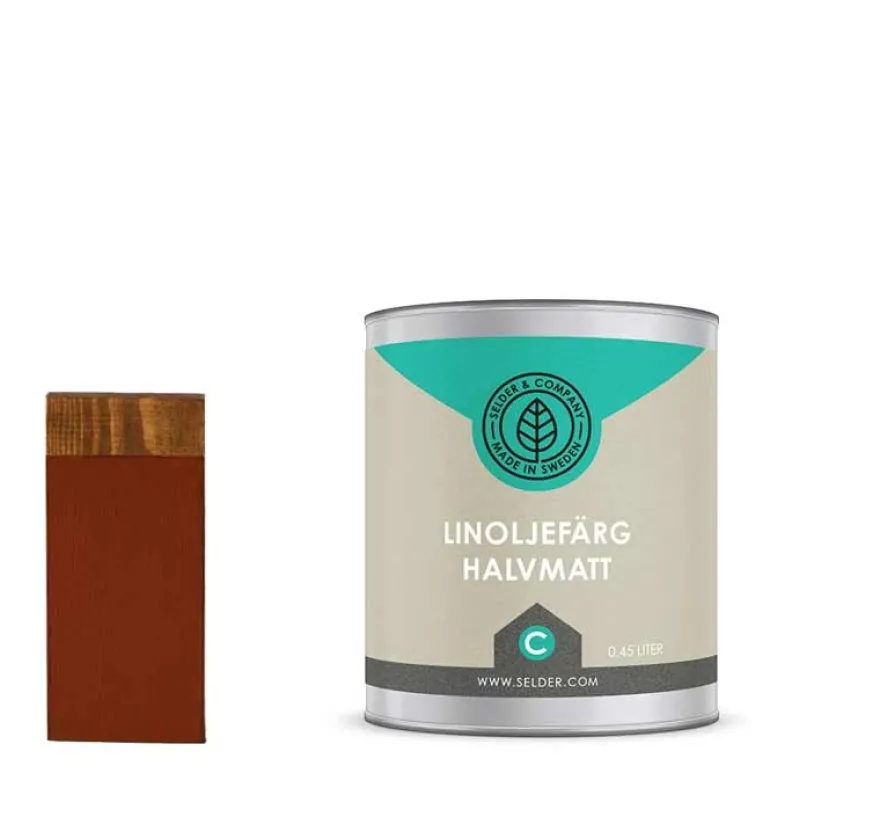 Linoljefärg Selder & Co - Stuga