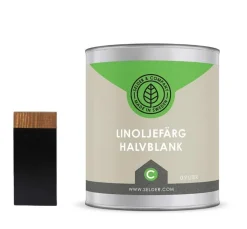 Linoljefärg Selder & Co - Svart
