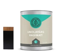 Linoljefärg Selder & Co - Svart