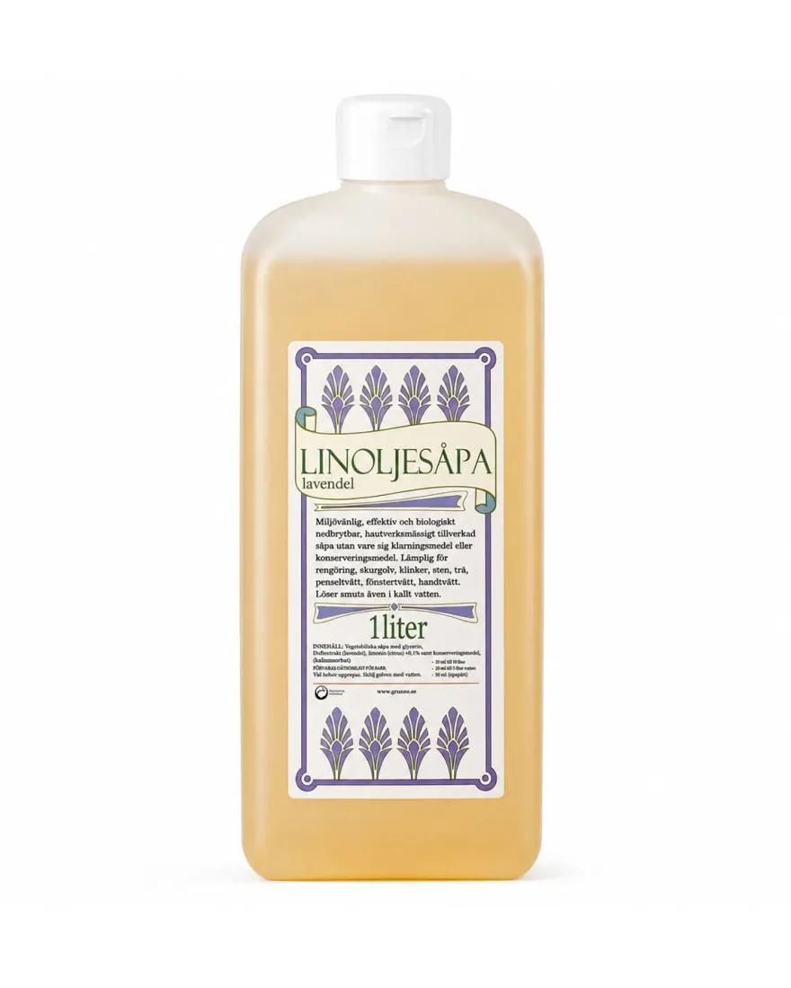 Linoljesåpa - Lavendeldoft 1 L