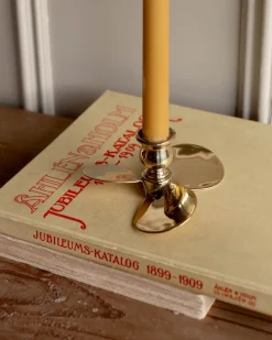 Ljusstake - Dalarö mässing