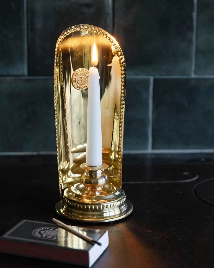 Ljusstake - Rosenbom mässing