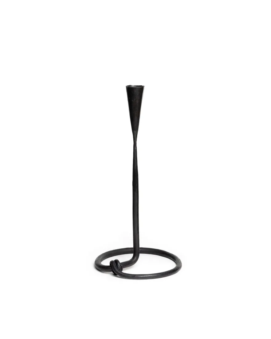 Ljusstake smide - Långshyttan 26 cm