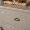 Möbelbeslag - Schatullhandtag nickel