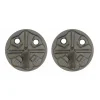 Nyckelskylt - Nationalromantik 57 mm antik