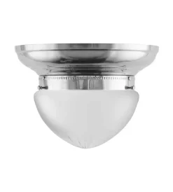 Plafond - Taklampa Frödingplafond 200 nickel, slipat mattglas