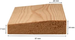 Provbit - Fodersockel - Universal 24x97 mm