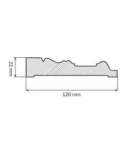 Provbit - Foder - Stil 120 mm