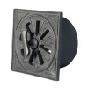 Rosettventil - Svart aluminium Ø 145 mm