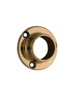 Rörhållare Mässing 25 mm - Väggfäste