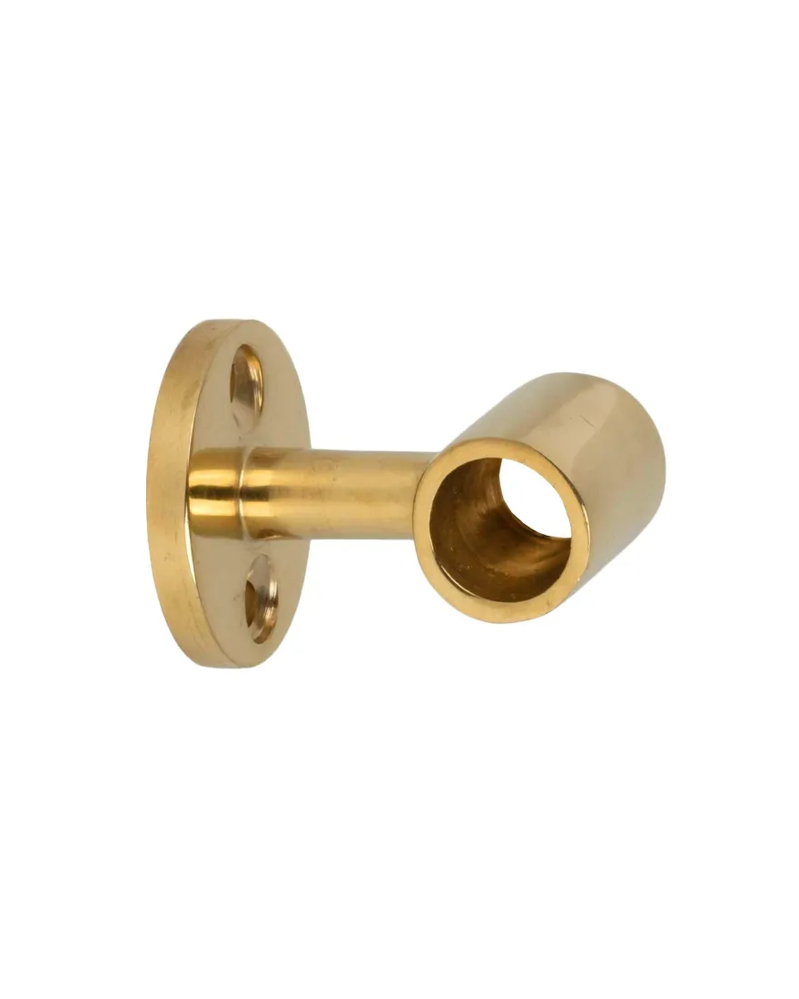 Rörhållare mässing - Rörfäste 11 mm, genomgående