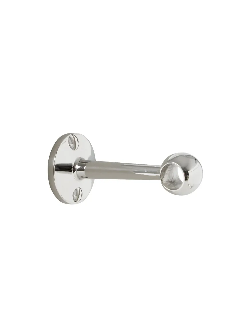 Rörhållare nickel - Skeppsholmen, rörfäste 11 mm genomgående