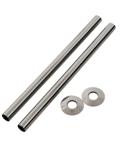 Rörskydd/Rörmanschett till vattenrör - Svart Nickel