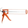 Skelettpistol/fogpistol orange metall - För limpatroner