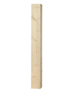 Stolpe - Rak pelare 130 x 130 x 1180 mm gran