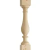Svarvad stolpe - Baluster gran 800 x 130 mm