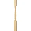 Svarvad stolpe - Furu 1180 x 85 mm