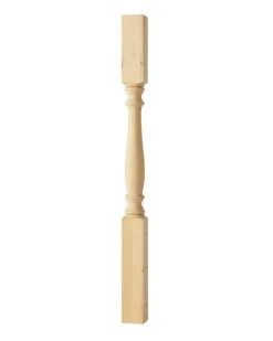 Svarvad stolpe - Furu 1180 x 85 mm